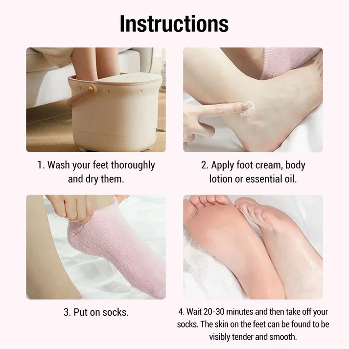 Moisturizing Spa Gel Socks ( Hot Selling )